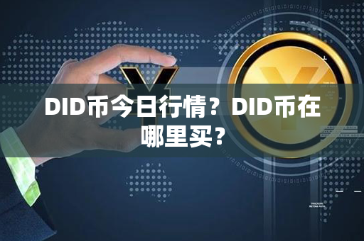 DID币今日行情？DID币在哪里买？第1张-币言网