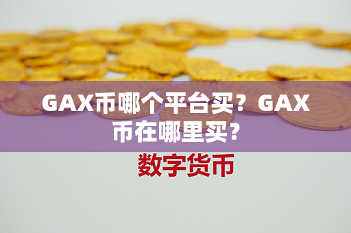 GAX币哪个平台买？GAX币在哪里买？第1张-币言网