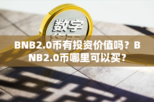 BNB2.0币有投资价值吗？BNB2.0币哪里可以买？第1张-币言网