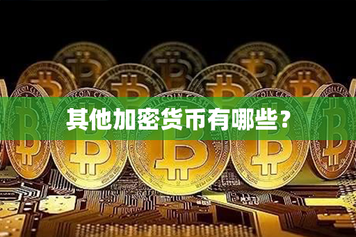 其他加密货币有哪些？第1张-币言网