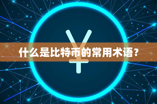 什么是比特币的常用术语？第1张-币言网