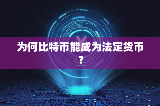 为何比特币能成为法定货币？