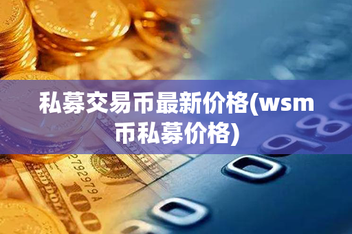 私募交易币最新价格(wsm币私募价格)